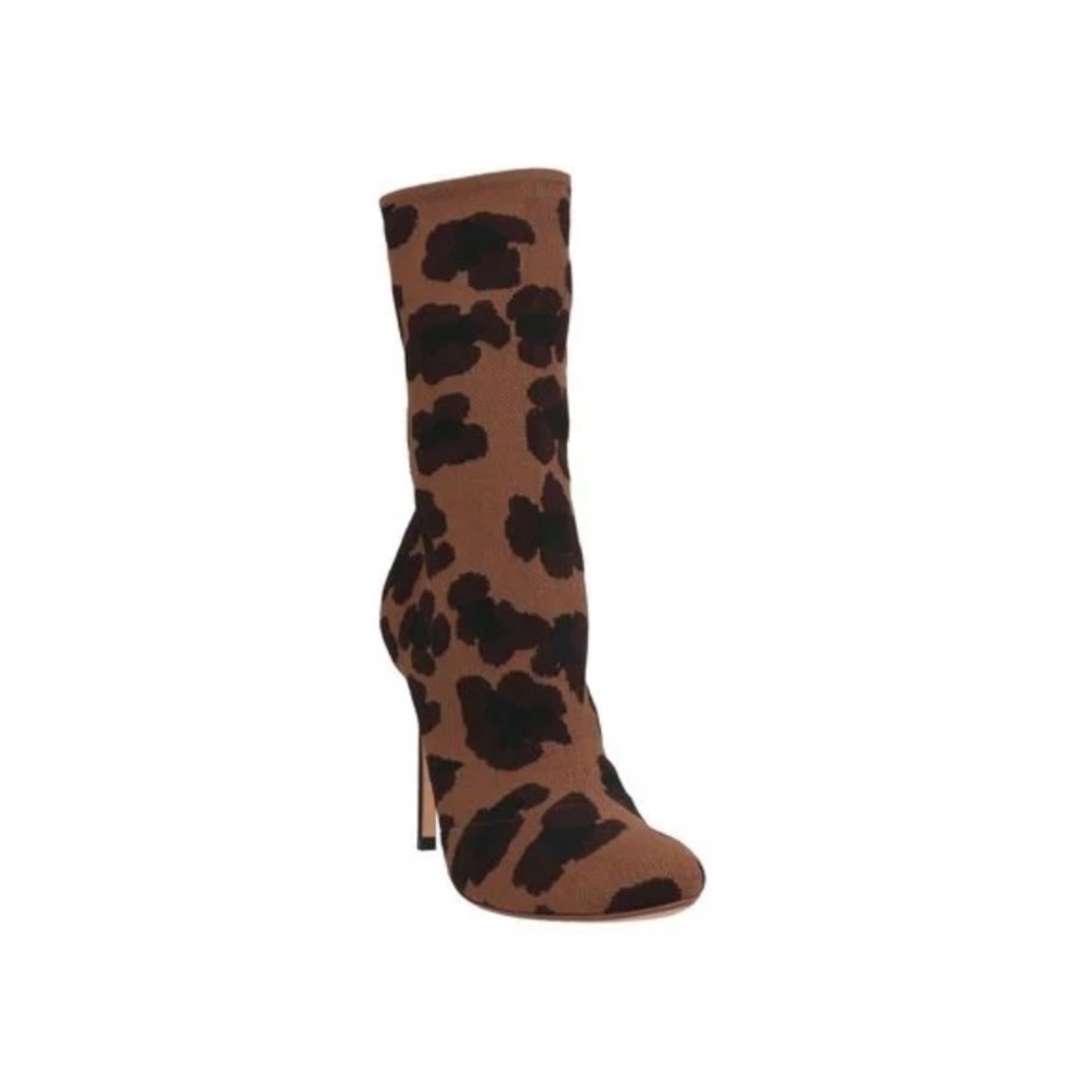 Francesco Russo Women's Brown Ankle Boots Textile Fibers Size 39 Nwts — image 2 of 8